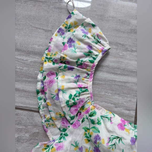 Floral Ruffle Sleeve Top - Picture 4 of 8